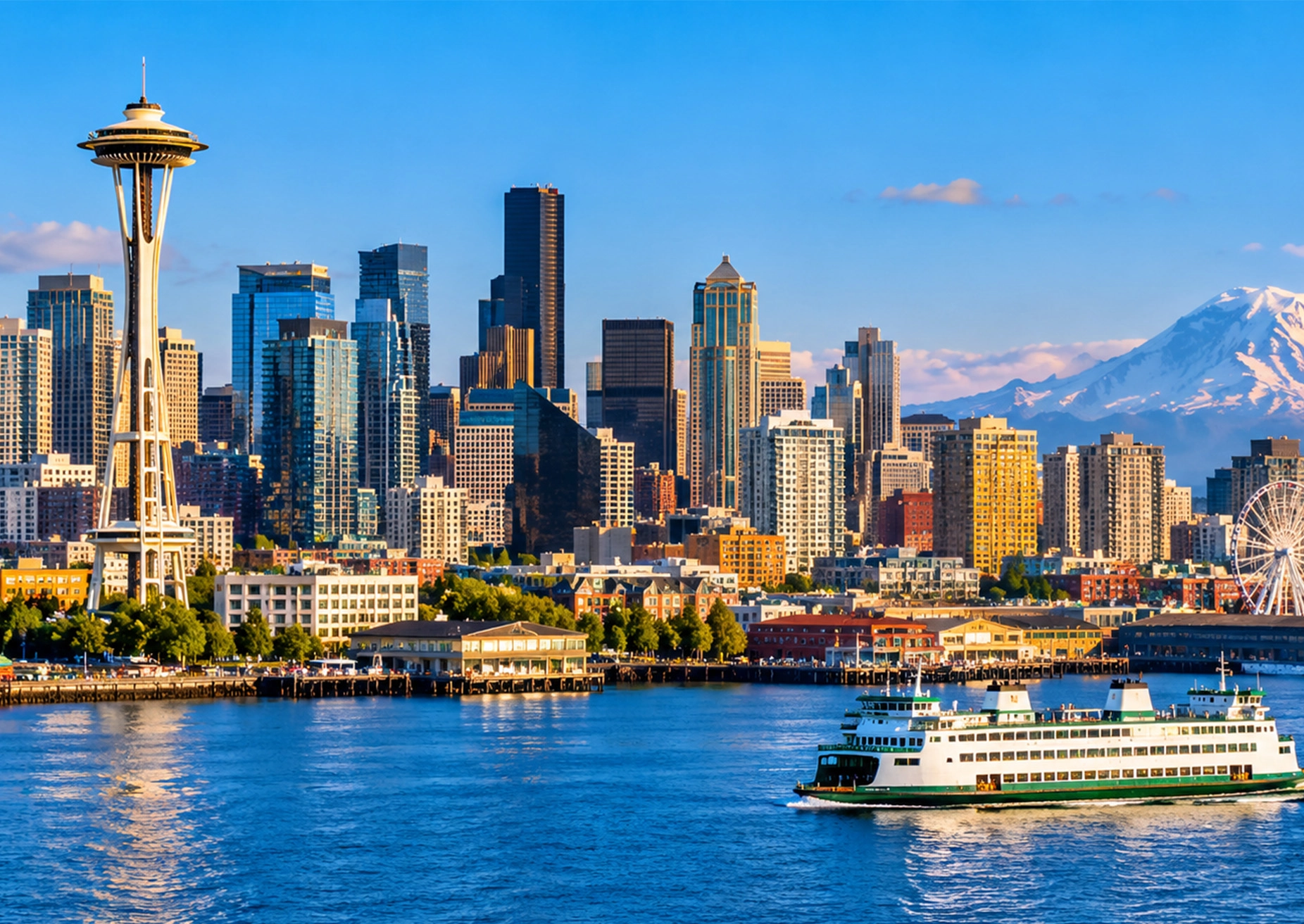 Seattle Washington departure for Alaska Glacier Singles Cruise