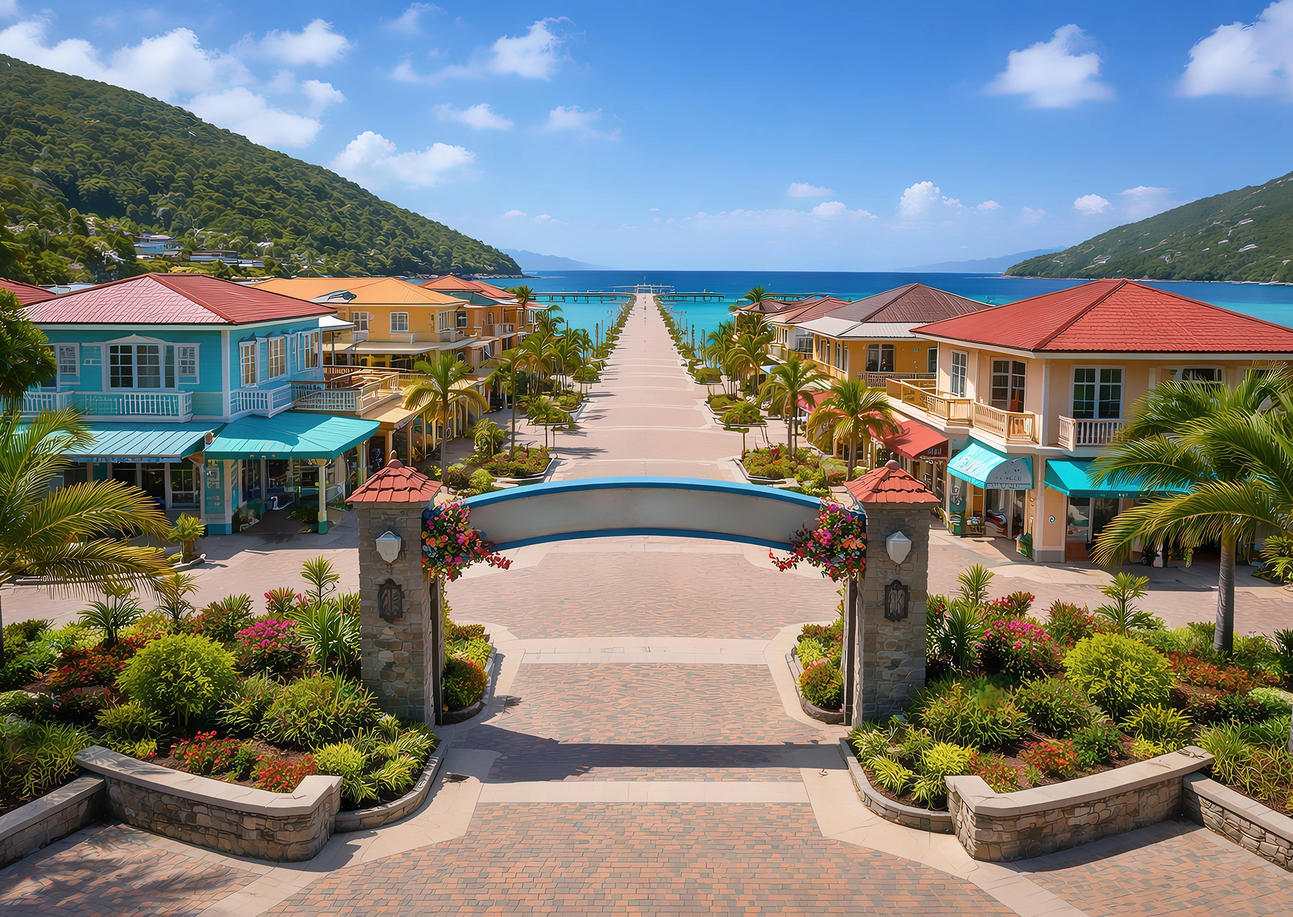 Caribbean cruise day at sea