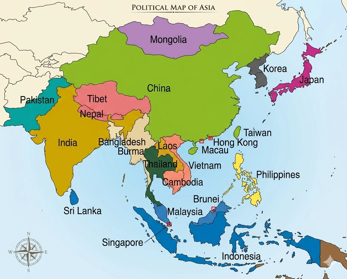 Asia Map