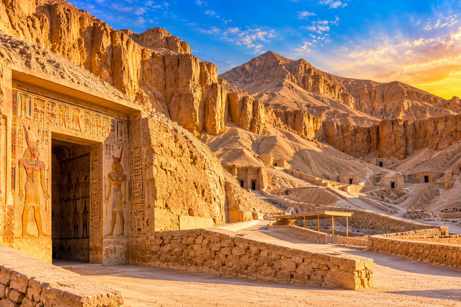Valley of the Kings near Luxor Egypt