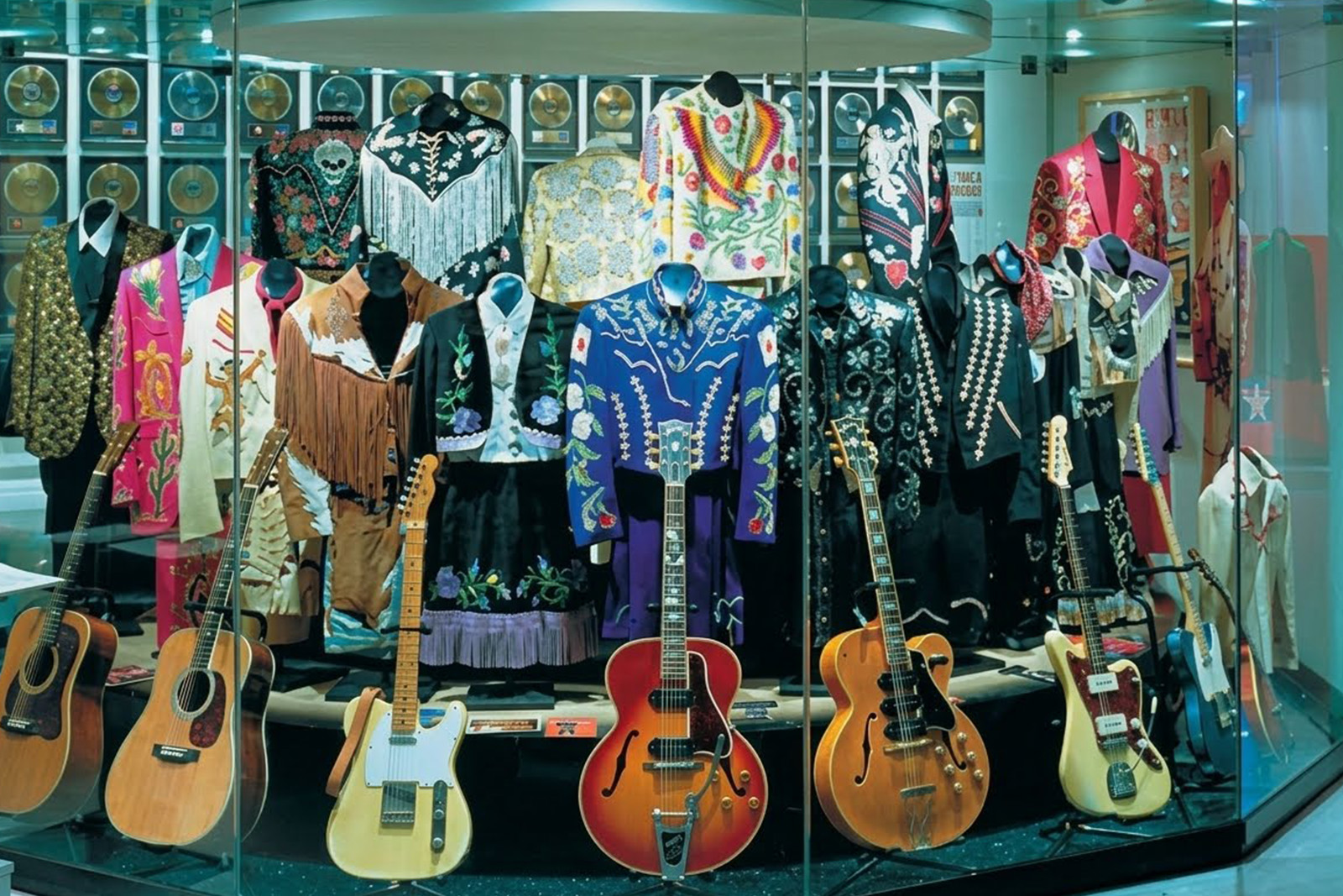 Musicians Hall of Fame and Museum in Nashville featuring legendary musical instruments and music history exhibits
